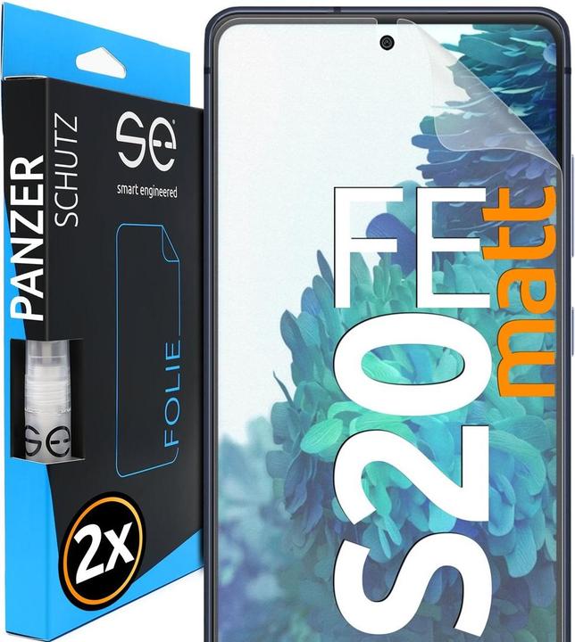Actual product image Smart Engineered 2x3D Screen Protector for Samsung Galaxy S20FE matte (2 Piece)