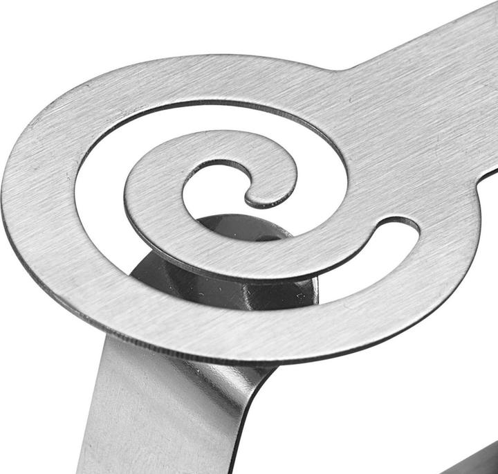 Immagine prodotto Westmark Clip per tovaglie argento 4 pezzi. (6 x 6 cm)
