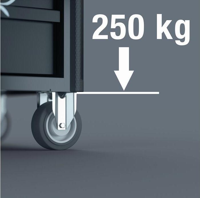 Actual product image Wera 9700 Tool Rebel Roller Cabinet 1 (78 x)