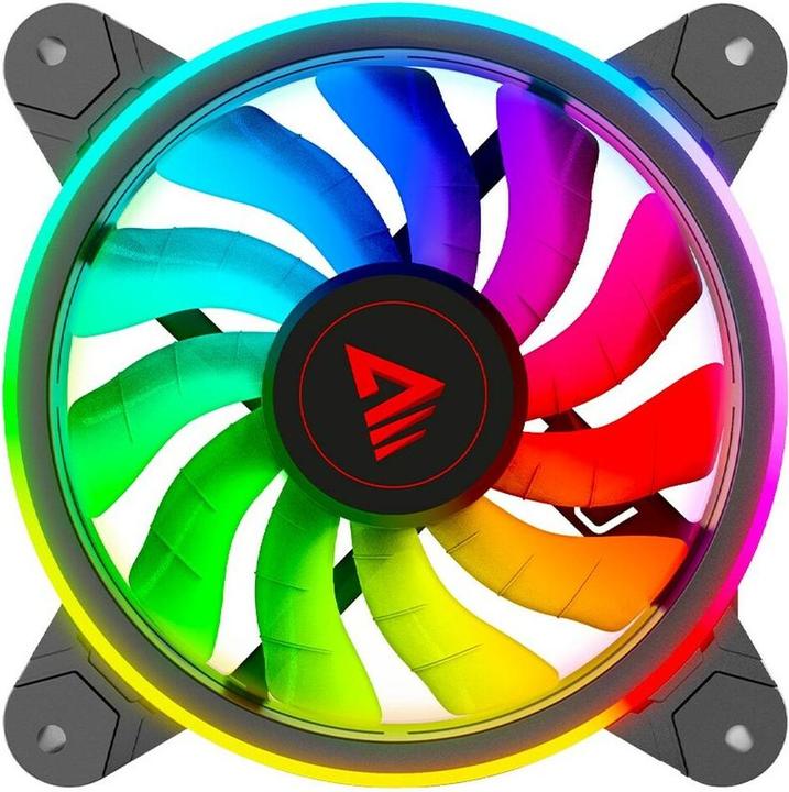 Actual product image Savio Wentylator FAN-01 4-pack 120mm ARGB wraz kontrolerem oraz pilotem (120 mm, 1 x)