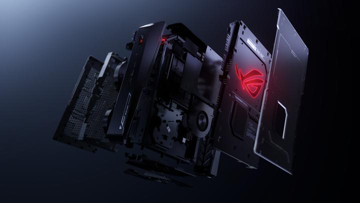 Actual product image ASUS Mini PC ROG NUC NUC15JNK9X28AA2, Prozessorfamilie: Intel (32 GB, 2000 GB, GeForce RTX 5080)