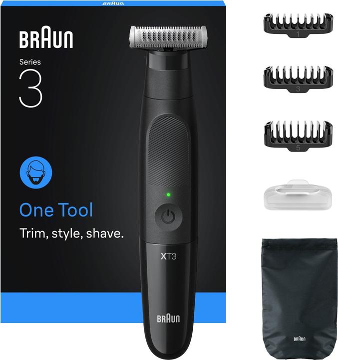 Actual product image Braun Series X beard trimmer