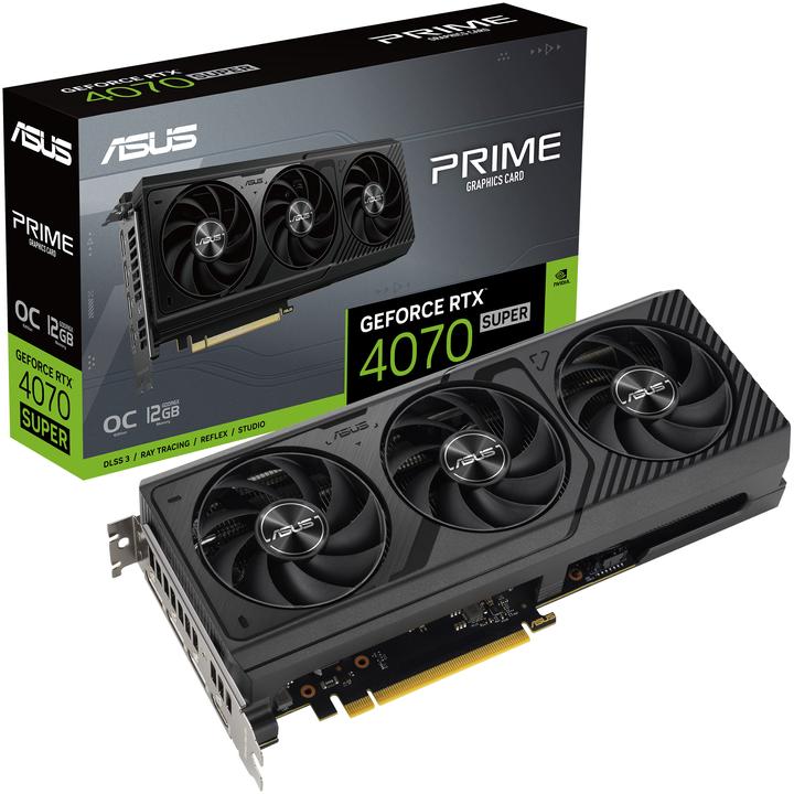 Actual product image ASUS Prime RTX 4070 Super OC (12 GB)
