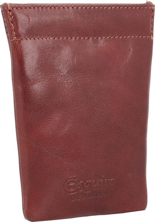 Actual product image Esquire Toscana leather key case 6 cm