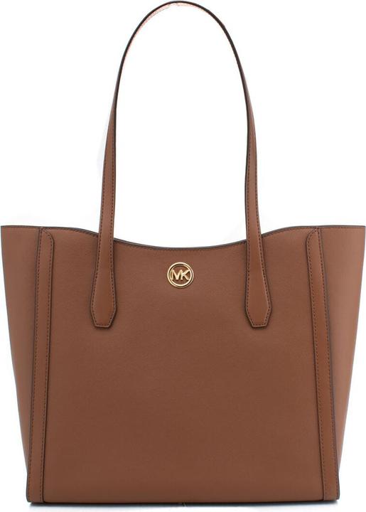 Actual product image Michael Kors Shoulder Bag Leida Brown 34 x 29 x 12 cm