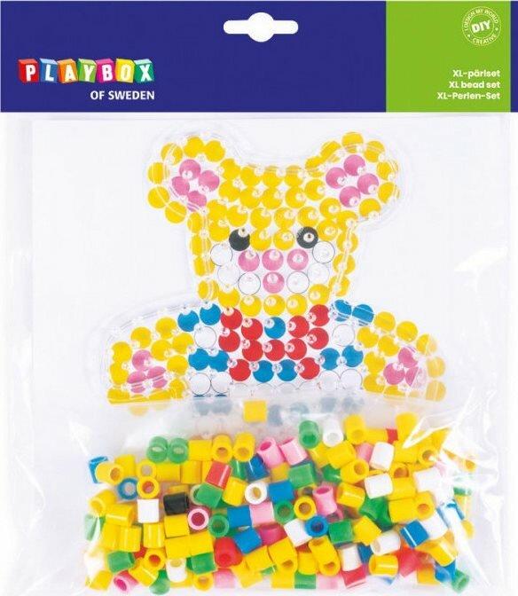 Playbox Bügelperlen Kleiner Teddybär XL 250St.