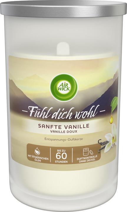 Air Wick Candela profumata grande Soft Vanilla