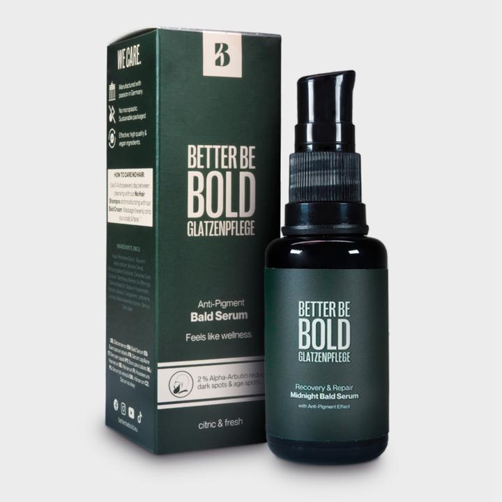 Produktbild Better be bold Bartöl und Glatzenöl - Bald Head & Beard Oil with Diamond Shine-Effect