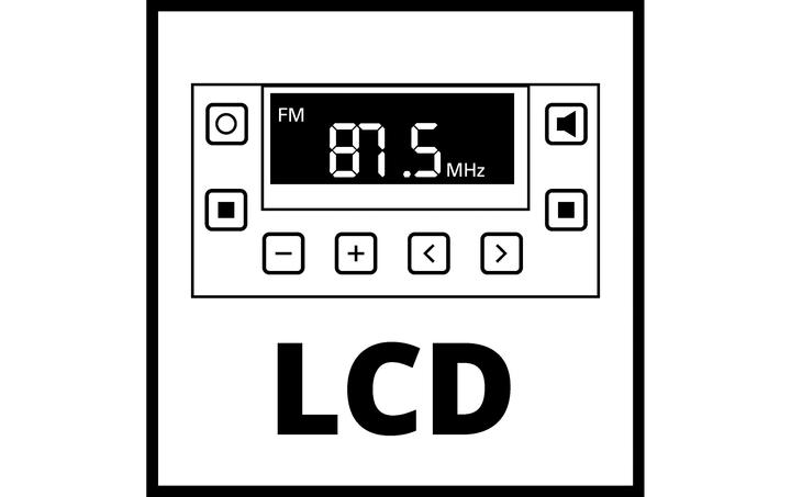 Actual product image Einhell Battery radio TC-RA 18 Li BT (FM, AM, Bluetooth)