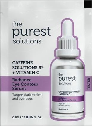 The Purest Solutions Koffein 5 Vitamin C Radiance Augenkontur-Serum - 2ml (2 ml)