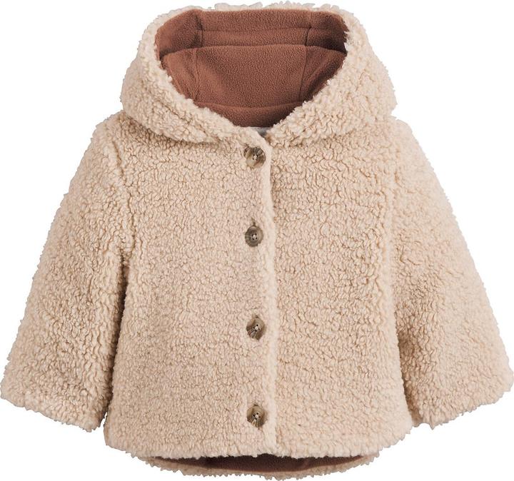 La Redoute Collections Wintermantel mit Kapuze