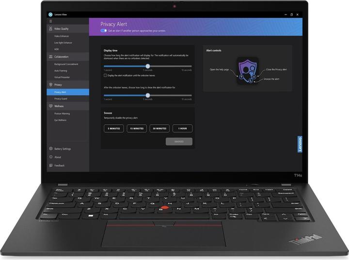 Produktbild Lenovo ThinkPad T14s Gen 4 (14", Intel Core i7-1355U, 32 GB, 1000 GB, DE)
