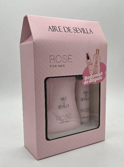 Image du produit Instituto Español Aire De Sevilla Rose For Her Edt Spray 100 ml + Body Mist 50 ml Ts