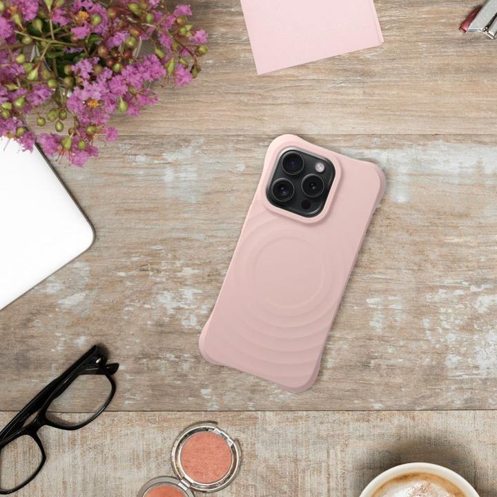 Immagine prodotto OEM Back panel cover Silicone Zephyr Mag Cover compatible with MagSafe do IPHONE 16 PLUS pink (Apple iPhone 16 Plus)