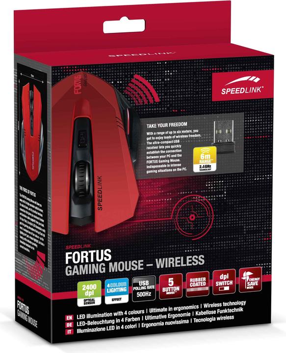Image du produit Speedlink Fortus (Sans fil)