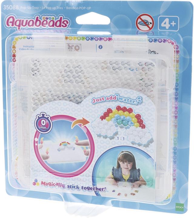 Aquabeads Perlen Pop-Up Bastelplatte
