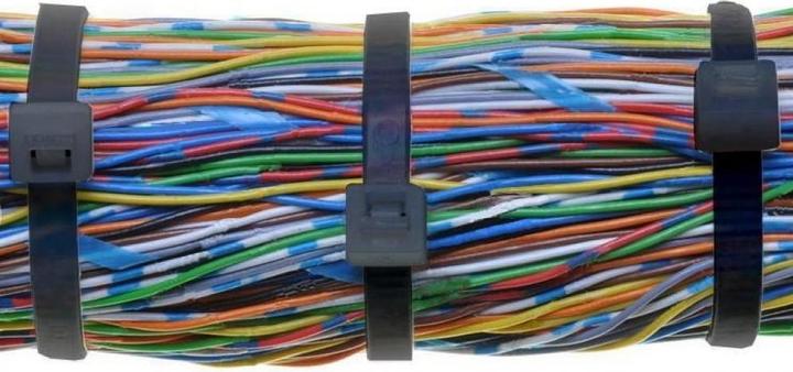 Produktbild Techly 306356 Nylon cable ties 10 (100 mm, 100 Stk.)