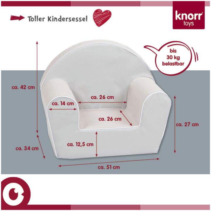 Immagine prodotto Knorrtoys Poltrona per bambini - "Safari (Poltrona per bambini)