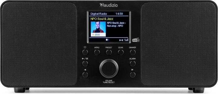 Produktbild Audizio DAB+ Radio Genua Braun, Radio Tuner: FM, DAB+ (FM, DAB+, Bluetooth)