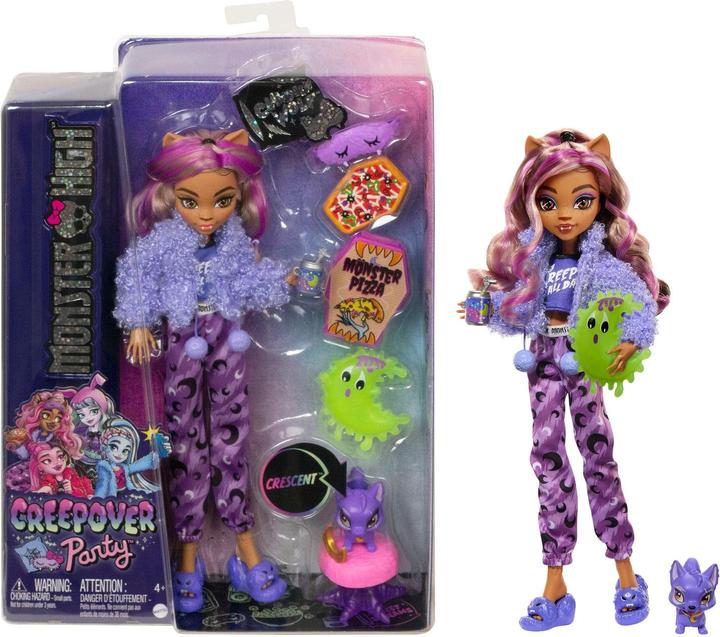 Image du produit Monster High Creepover Clawdeen Wolf