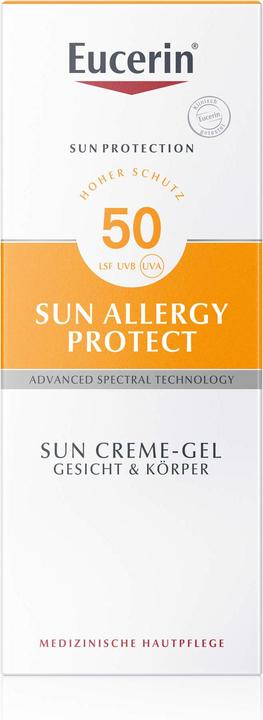 Produktbild Eucerin Sun Protection Allergy Protect Sun Creme-Gel LSF 50, 150 ml Creme (Sonnencreme, SPF 50, 150 ml)