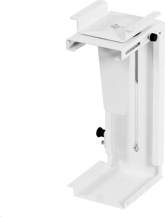 Produktbild TecLines TPH001W PC Halterung Untertisch 80-220 mm, weiss
