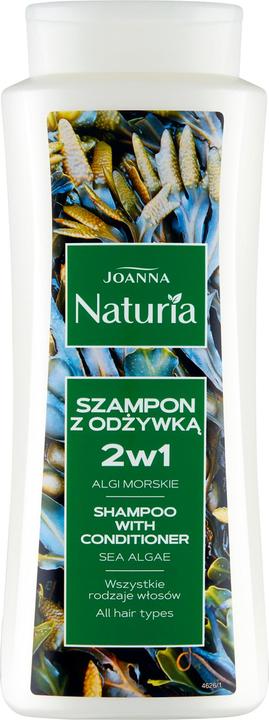 Produktbild Joanna Naturia, 2in1 Haarshampoo, Sea Algen, 500 ml (Hit) (500 ml, Flüssiges Shampoo)