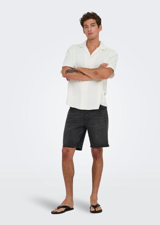 Produktbild Only & Sons Onslatham Rlxss Resort Linen Struc 0257 (XXL)