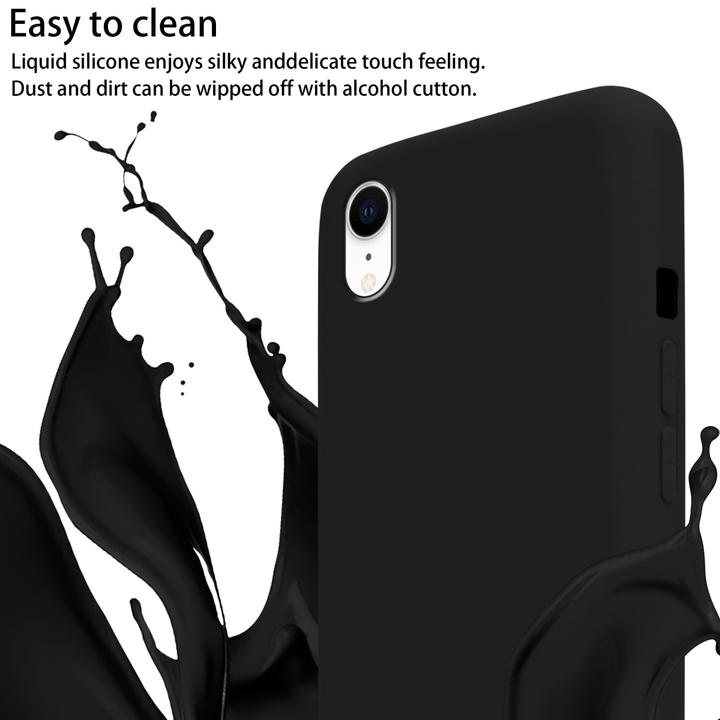 Actual product image Cadorabo TPU Cover Mobile Phone Chain Liquid (Apple iPhone XR)