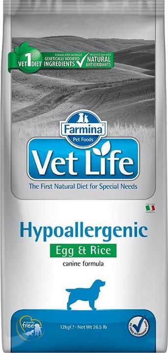 Produktbild Farmina Trockenfutter Hypoallergenic Ei & Reis, 12 kg (Adult, 1 Stk., 12000 g)