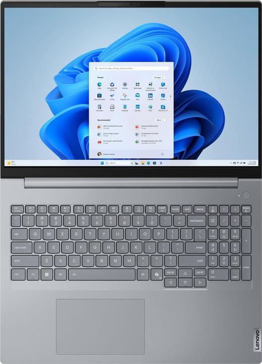 Image du produit Lenovo ThinkBook 16 Gen 8 (16", Intel Core Ultra 7 255H, 32 Go, 1000 Go, DE)