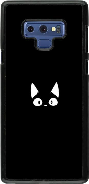Actual product image PhoneLook Coque Funny cat on black (Samsung Galaxy Note 9)