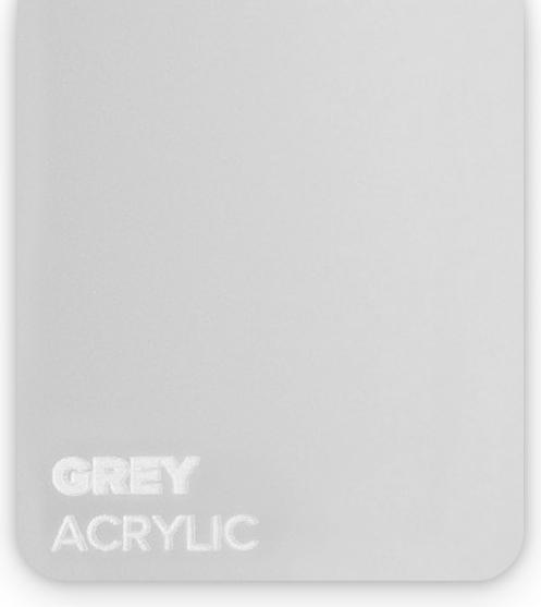 flux Acrylic glass panel - Beambox - Grey (37.50 cm, 40 cm)
