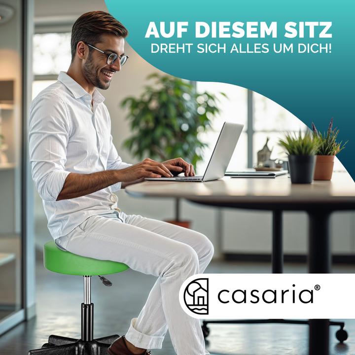 Image du produit Casaria Tabouret roulant