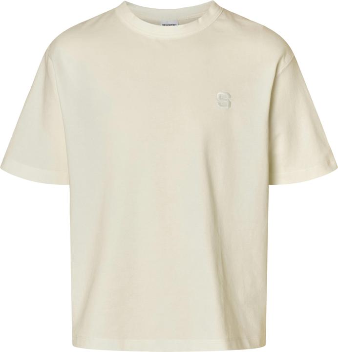 Selected Homme Relaxed Fit T-Shirt mit Rundhalsausschnitt