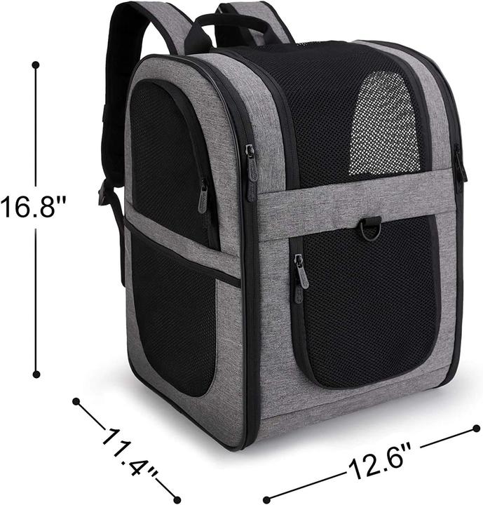 Immagine prodotto Apollo Walker Haustierrucksack (Gatto, Cane, Lavabile, Traspirante, Lavabile in lavatrice)