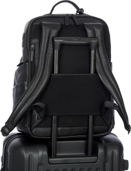 Actual product image Brics Torino backpack leather 44 cm laptop compartment (21 l)