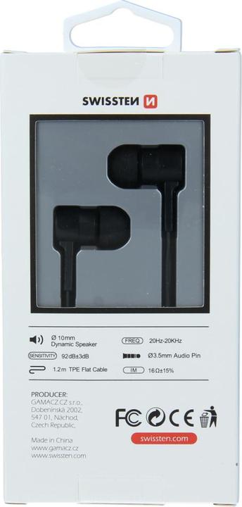 Produktbild Swissten Earbuds RAINBOW YS-D2 (Kabelgebunden)