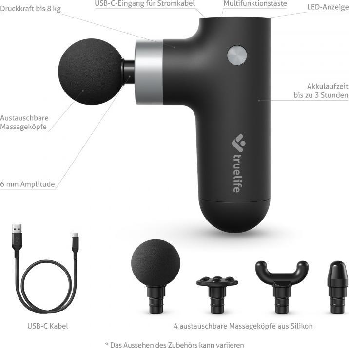 Actual product image Truelife RelaxGun G3