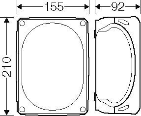 Image du produit Hensel Boîte de dérivation 0,5-10 qmm triphasé DK 1610 P