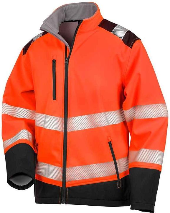 Orange fluorescent, Noir
