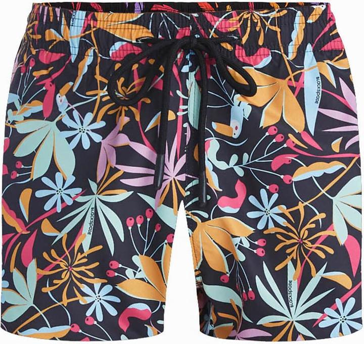 Blackspade Badeshorts Short Pattern mit kurzem Bein (M)