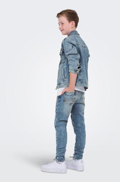 Image du produit Only & Sons Junior OSJYOKE Mid Rise Verjüngt Jeans Slim Fit Jeans (140)