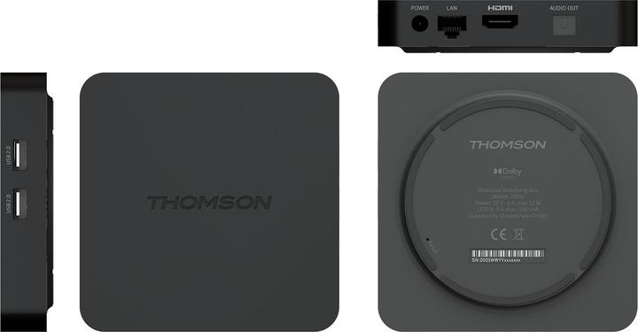 Produktbild Thomson Streaming BOX: 4K UHD Google TV (8 GB, iOS 12)