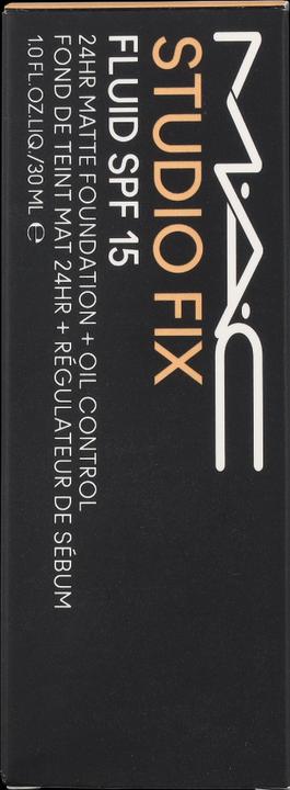 Actual product image MAC Cosmetics Studio Fix Fluid Fond de Teint Sun Protection Factor 15 (re) NC17 (No. NC17)
