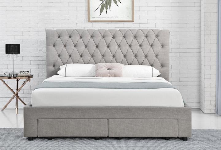 Produktbild HTI-Living Polsterbett mit Knopf-Steppung Claire 180x200 (180 x 200 cm)