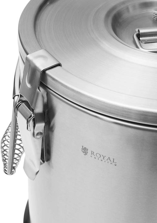 Produktbild Royal Catering Thermobehälter für Speisen Thermo-Essensbehälter Edelstahl 36 L (36 l)
