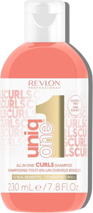 Revlon Professional UniqOne All in One Curls Shampoo (230 ml, Flüssiges Shampoo)