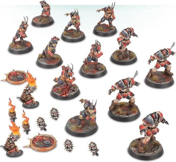 Games Workshop Blood Bowl - The Doom Lords - Chaos Chosen Blood Bowl Team (Kunststoff)