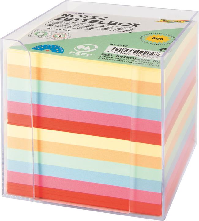 Image du produit Folia Boîte à notes (9 x 9 cm)